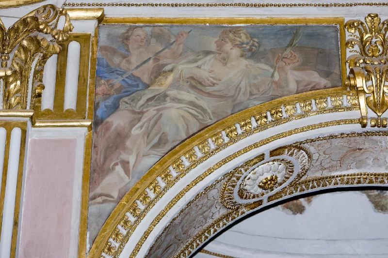 Santa Caterina d'Alessandria in olio su tela